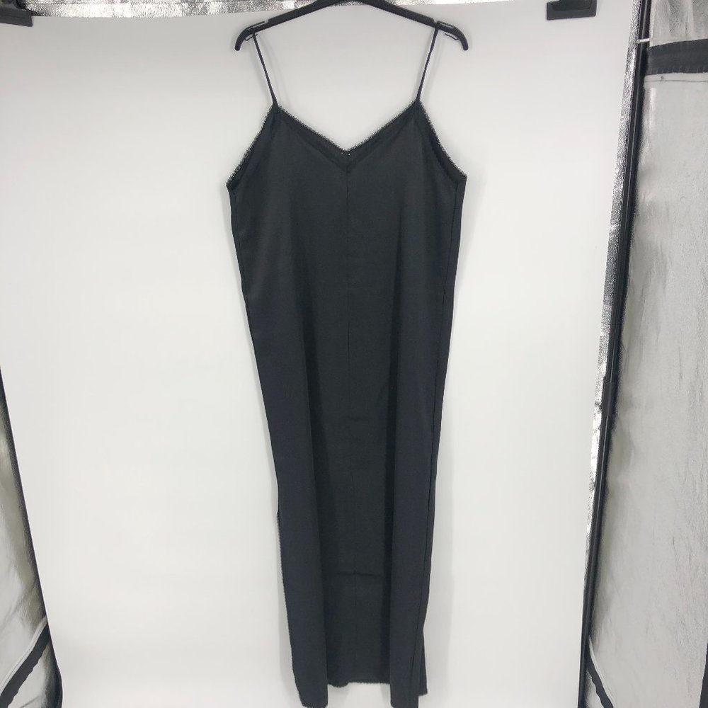 Diane Von Furstenburg long black nightgown Medium - Picture 4 of 6